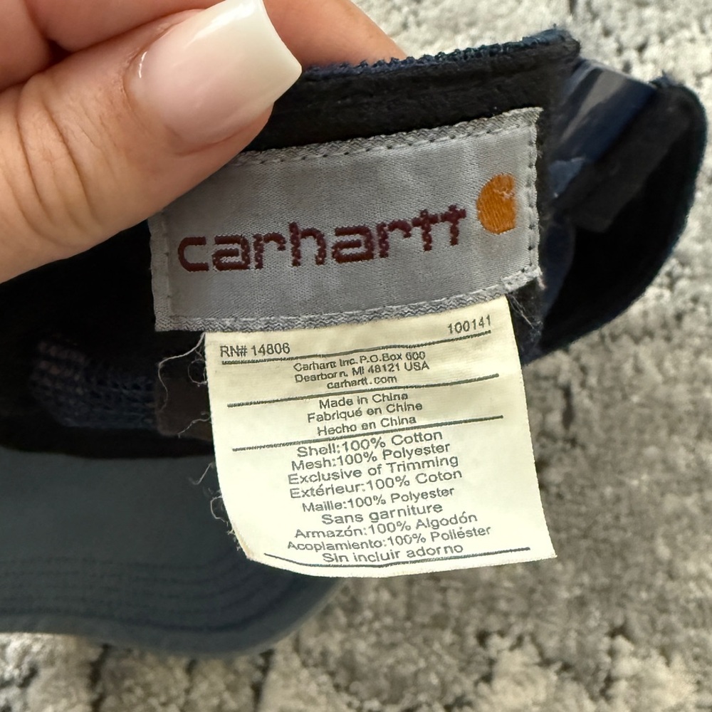 Carhartt Blue Hat Cap - Picture 4 of 5
